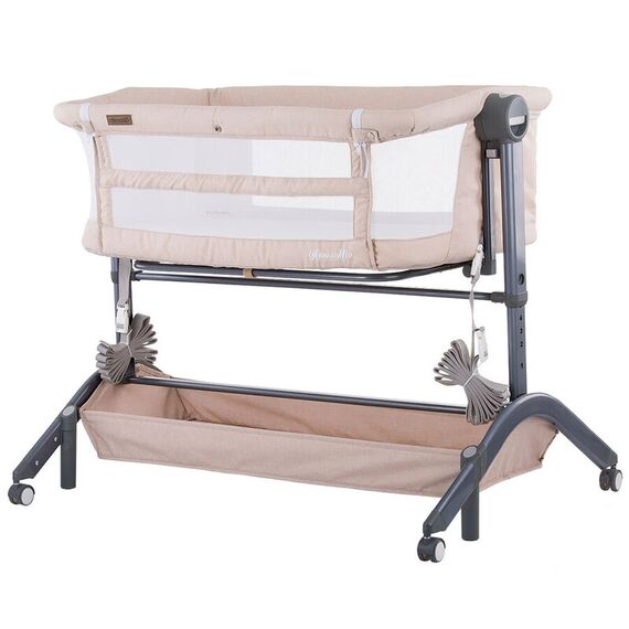 Patut Co-Sleeper Chipolino Amore Mio Vanilla, Culoare: Crem  - ExclusivMAG.ro