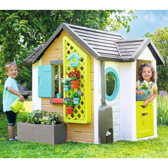 Casuta pentru copii Smoby Garden House - poza 10 - ExclusivMAG.ro