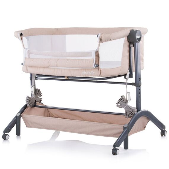 Patut Co-Sleeper Chipolino Amore Mio Vanilla, Culoare: Crem - poza 3 - ExclusivMAG.ro