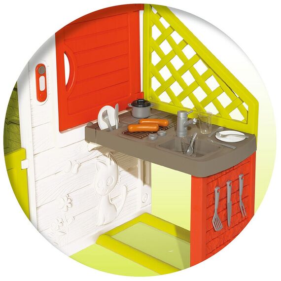 Casuta pentru copii Smoby Friends Playhouse Neo cu bucatarie - poza 4 - ExclusivMAG.ro
