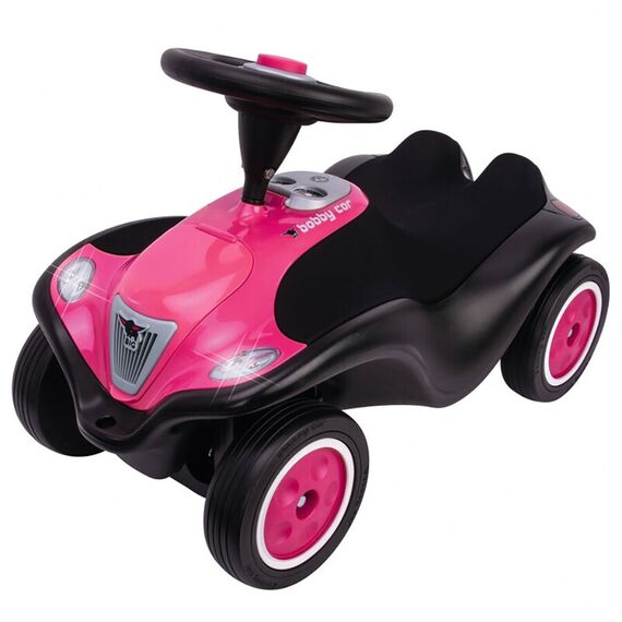Masinuta de impins Big Bobby Car Next Raspberry, Culoare: Roz - poza 2 - ExclusivMAG.ro
