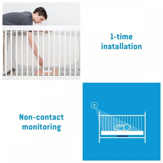 Angelcare AC327 Videofon si Monitor de miscare cu placa de detectie wireless - poza 6 - ExclusivMAG.ro