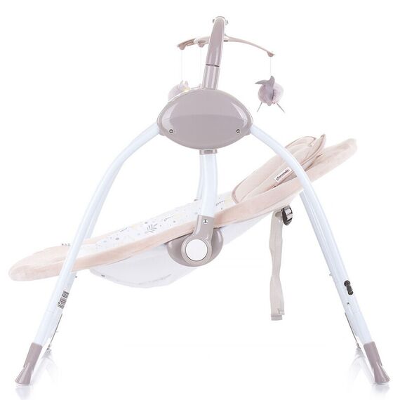 Leagan electric Chipolino Hug Latte, Culoare: Crem - poza 3 - ExclusivMAG.ro