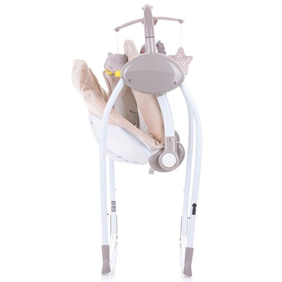 Leagan electric Chipolino Hug Latte, Culoare: Crem - poza 5 - ExclusivMAG.ro