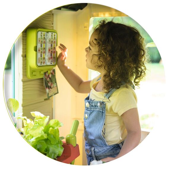 Casuta pentru copii Smoby Garden House - poza 7 - ExclusivMAG.ro