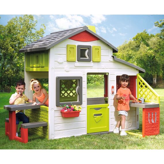 Casuta pentru copii Smoby Friends Playhouse Neo cu bucatarie - poza 6 - ExclusivMAG.ro