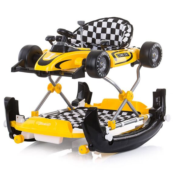 Premergator Chipolino Racer 4 in 1 Yellow, Culoare: Galben - poza 3 - ExclusivMAG.ro