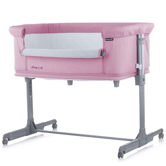 Patut Co-Sleeper si Tarc Chipolino Mommy'n Me Pink, Culoare: Roz - poza 5 - ExclusivMAG.ro