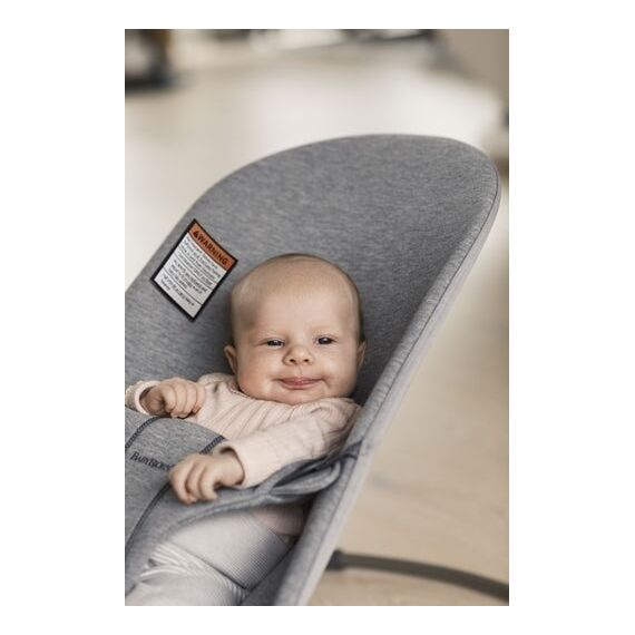 Balansoar BabyBjorn Bliss Light Grey, 3D Jersey, Culoare: Gri deschis - poza 2 - ExclusivMAG.ro
