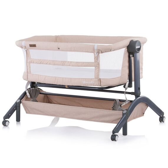 Patut Co-Sleeper Chipolino Amore Mio Vanilla, Culoare: Crem - poza 5 - ExclusivMAG.ro