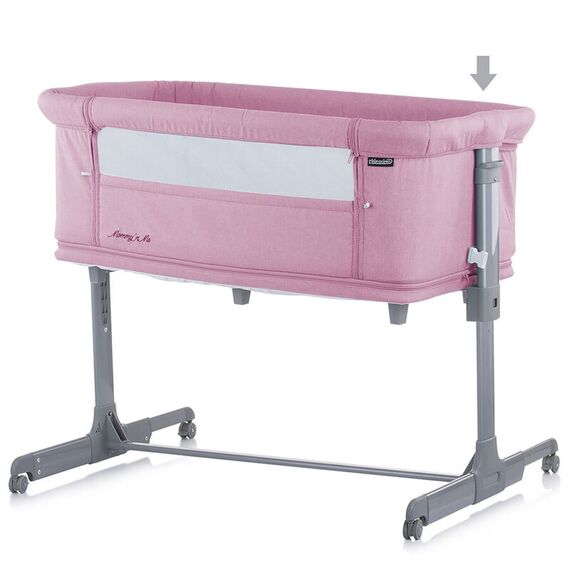 Patut Co-Sleeper si Tarc Chipolino Mommy'n Me Pink, Culoare: Roz - poza 7 - ExclusivMAG.ro