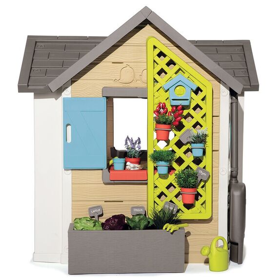 Casuta pentru copii Smoby Garden House - poza 3 - ExclusivMAG.ro