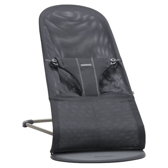 Balansoar BabyBjorn Bliss Anthracite, Mesh, Culoare: Gri  - ExclusivMAG.ro