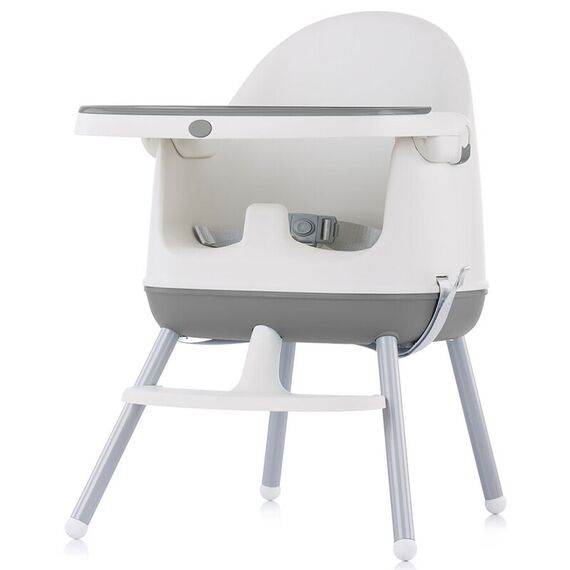 Scaun de masa Chipolino Pudding 3 in 1 Grey, Culoare: Gri - poza 4 - ExclusivMAG.ro