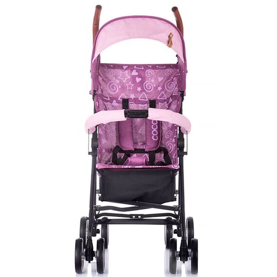 Carucior sport Chipolino Coco Orchid Linen, Culoare: Roz - poza 3 - ExclusivMAG.ro