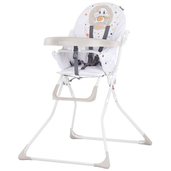 Scaun de masa Chipolino Teddy Latte, Culoare: Crem  - ExclusivMAG.ro