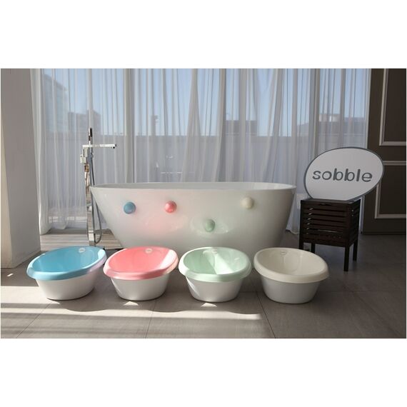 Cadita de baie, Roz, Sobble, Culoare: Roz - poza 2 - ExclusivMAG.ro