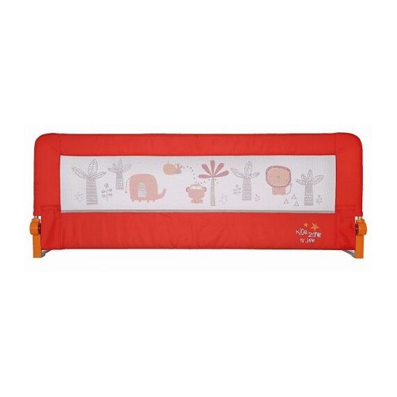 Aparatoare pentru pat 150 cm Jungle Jane, Culoare: Rosu  - ExclusivMAG.ro
