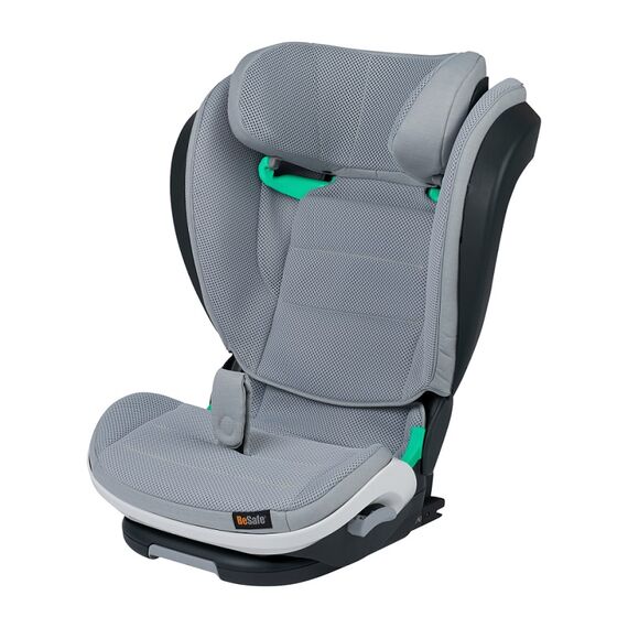 Scaun auto BeSafe iZi Flex Fix i-Size Peak Mesh, Culoare: Gri deschis, Grupa: 15-36kg (4 ani - 12 ani) - poza 3 - ExclusivMAG.ro