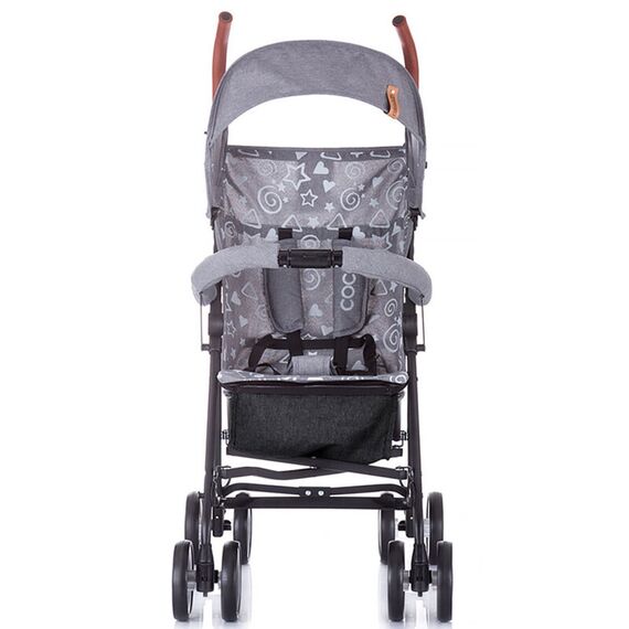 Carucior sport Chipolino Coco Grey Linen, Culoare: Gri - poza 3 - ExclusivMAG.ro