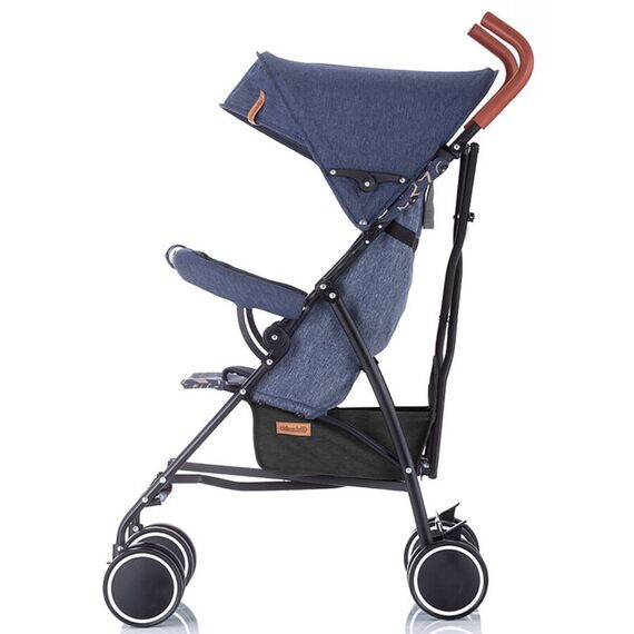 Carucior sport Chipolino Coco Blue Linen, Culoare: Albastru - poza 4 - ExclusivMAG.ro