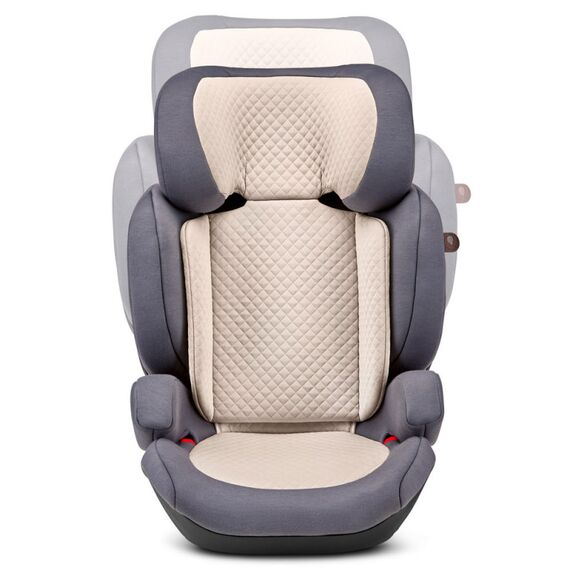 Fotoliu auto Mallow Stone, 15-36 kg, Abc Design, Culoare: Crem, Grupa: 15-36kg (4 ani - 12 ani) - poza 2 - ExclusivMAG.ro