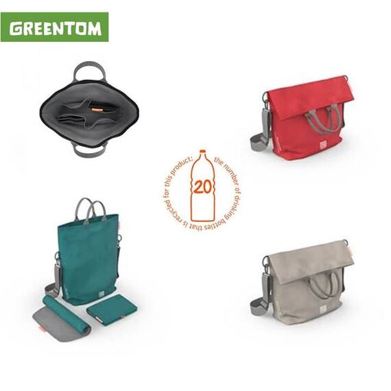 Geanta Pentru Scutece, Greentom, Sand, Culoare: Crem - poza 3 - ExclusivMAG.ro