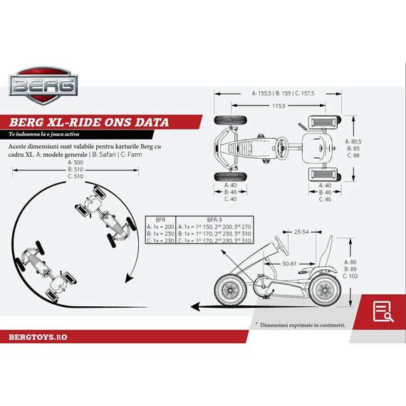 Kart BERG XL Fendt BFR - poza 6 - ExclusivMAG.ro