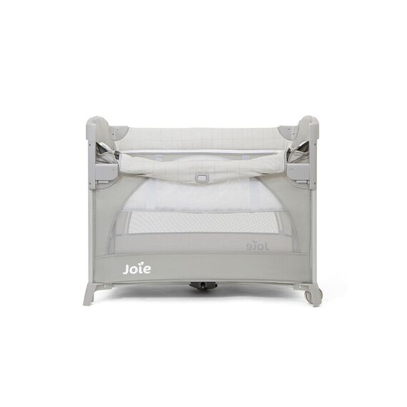 Patut pliant pentru cosleeping Joie Kubbie Wheat, Culoare: Gri deschis, Dimensiuni: 95x65 - poza 3 - ExclusivMAG.ro