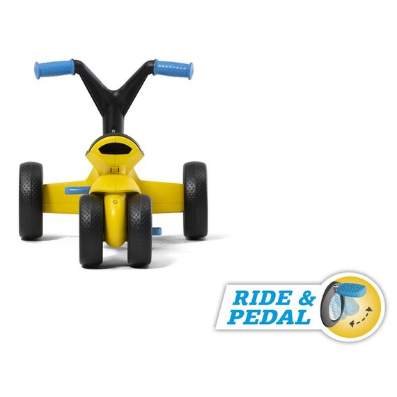 Kart BERG GO 2 SparX Galben, Culoare: Galben - poza 4 - ExclusivMAG.ro