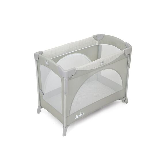 Patut pliant pentru cosleeping Joie Kubbie Wheat, Culoare: Gri deschis, Dimensiuni: 95x65 - poza 2 - ExclusivMAG.ro