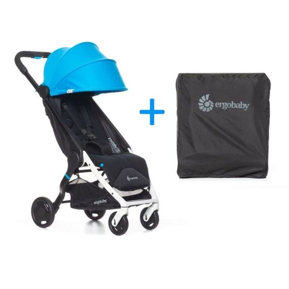 Carucior Compact Metro Bleu Ergobaby, Culoare: Blue  - ExclusivMAG.ro