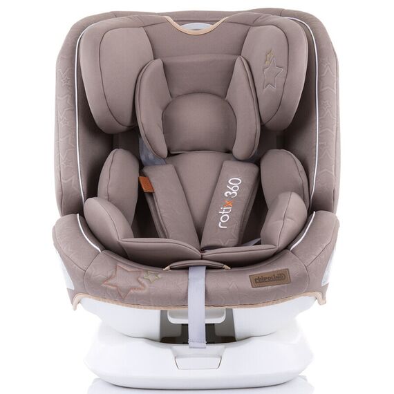 Scaun auto Chipolino Rotix 0-36 kg Latte cu sistem Isofix, Culoare: Crem, Grupa: 0-36kg (0 luni - 12 ani) - poza 3 - ExclusivMAG.ro