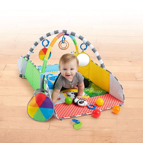 Salteluta de activitati 5 in 1 Ball Pit Baby Einstein Baby Einstein - poza 8 - ExclusivMAG.ro