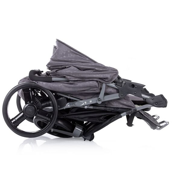 Carucior gemeni Chipolino Twix graphite, Culoare: Gri - poza 8 - ExclusivMAG.ro