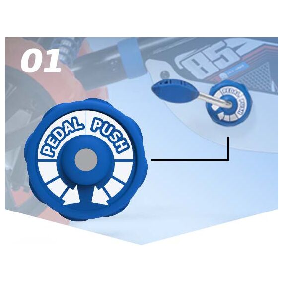 Kart BERG Buzzy Nitro 2 in 1, Culoare: Albastru - poza 5 - ExclusivMAG.ro