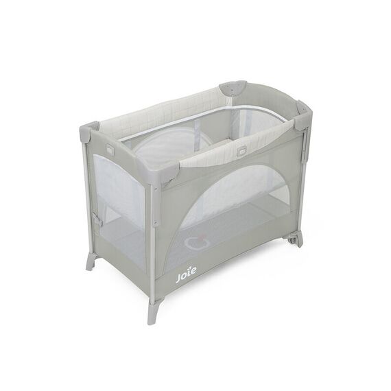Patut pliant pentru cosleeping Joie Kubbie Wheat, Culoare: Gri deschis, Dimensiuni: 95x65 - poza 5 - ExclusivMAG.ro