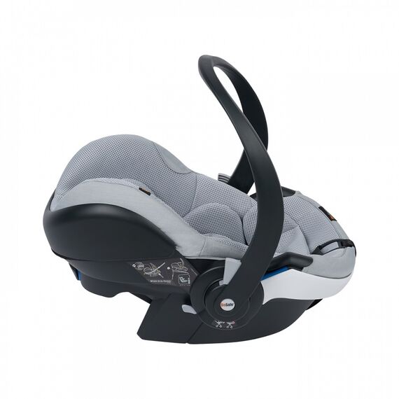 Scaun auto BeSafe iZi Go Modular X1 i-Size Peak Mesh, Culoare: Gri deschis, Grupa: 0-13kg (0 luni - 12 luni) - poza 2 - ExclusivMAG.ro