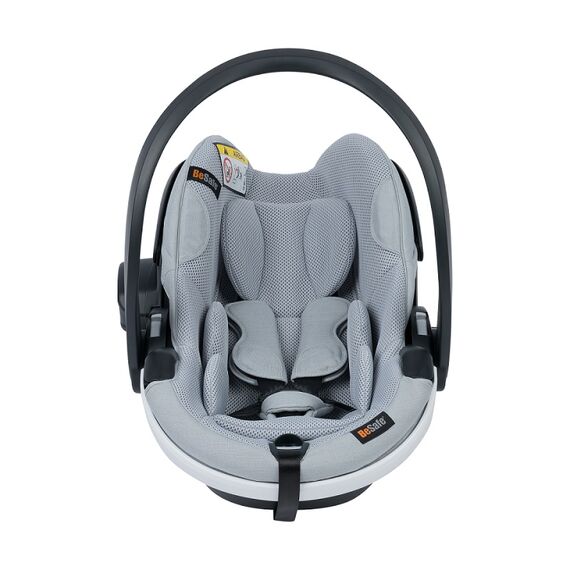 Scaun auto BeSafe iZi Go Modular X1 i-Size Peak Mesh, Culoare: Gri deschis, Grupa: 0-13kg (0 luni - 12 luni) - poza 3 - ExclusivMAG.ro