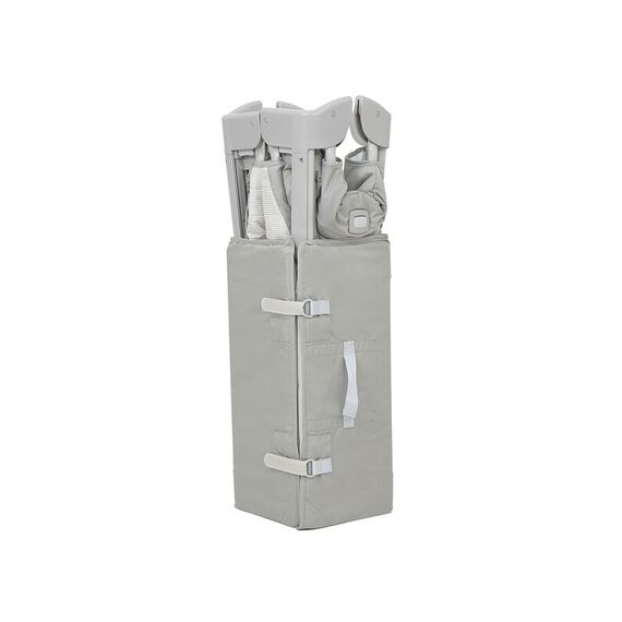 Patut pliant pentru cosleeping Joie Kubbie Wheat, Culoare: Gri deschis, Dimensiuni: 95x65 - poza 8 - ExclusivMAG.ro