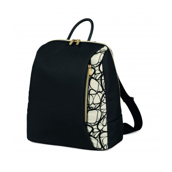 Rucsac Peg Perego Graphic Gold, Negru / Bej, Culoare: Alb/Negru  - ExclusivMAG.ro