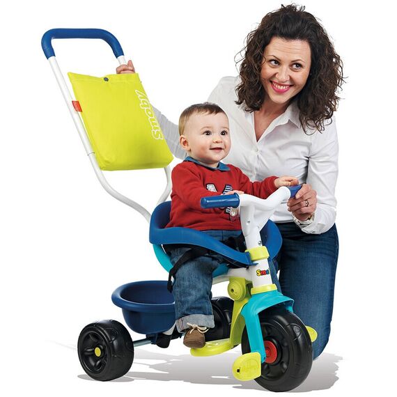 Tricicleta Smoby Be Fun Confort blue, Culoare: Albastru - poza 4 - ExclusivMAG.ro