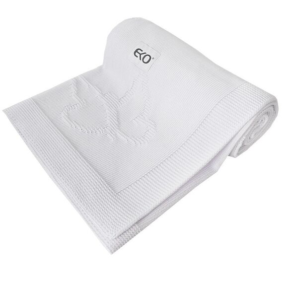 Paturica din Bumbac, Eko, 80x100 cm, Fluturasi, White, Culoare: Alb - poza 4 - ExclusivMAG.ro