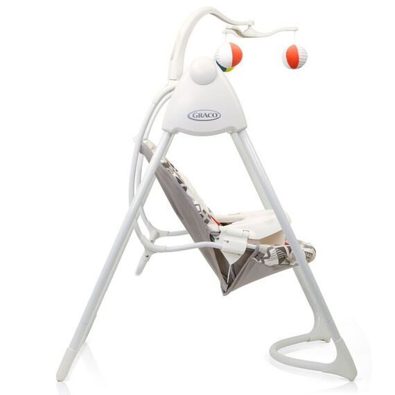 Balansoar Graco Lovin Hug Patchwork Grey - poza 3 - ExclusivMAG.ro