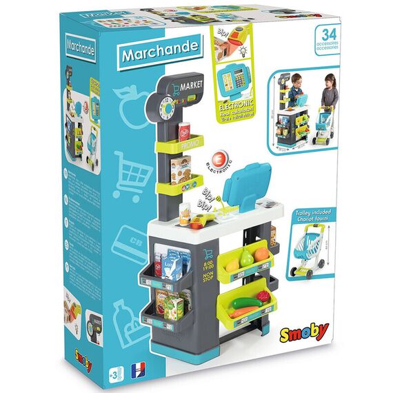 Magazin pentru copii Smoby Marchande cu accesorii - poza 8 - ExclusivMAG.ro