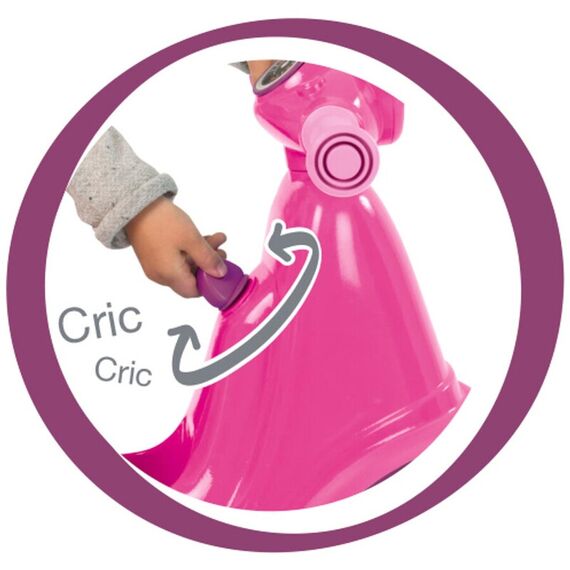 Scuter Smoby Scooter Ride-On pink - poza 5 - ExclusivMAG.ro