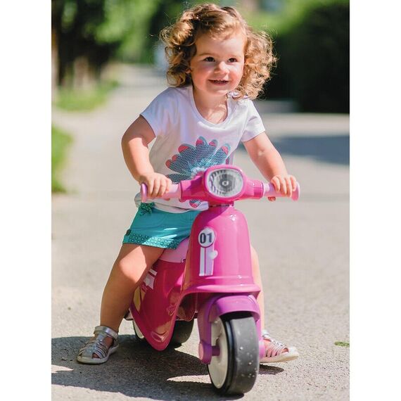 Scuter Smoby Scooter Ride-On pink - poza 7 - ExclusivMAG.ro