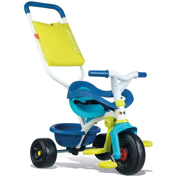 Tricicleta Smoby Be Fun Confort blue, Culoare: Albastru - poza 2 - ExclusivMAG.ro
