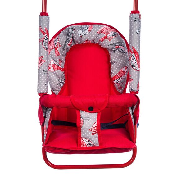 Leagan pentru copii, Top Kids, pentru interior si exterior, Red Birds, Culoare: Multicolor - poza 3 - ExclusivMAG.ro