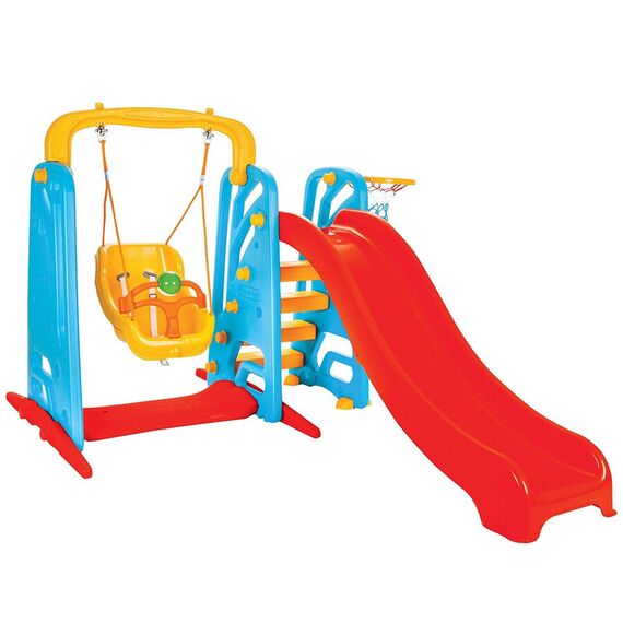 Centru de joaca Pilsan Cute Slide and Swing Set - poza 2 - ExclusivMAG.ro